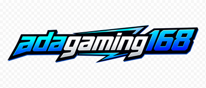 Logo adagaming168 berwarna terang